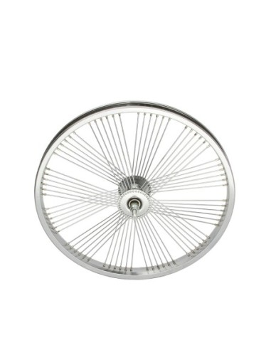 20 Fan Steel Front Wheel 72 Spoke 14g UCP 3/8...